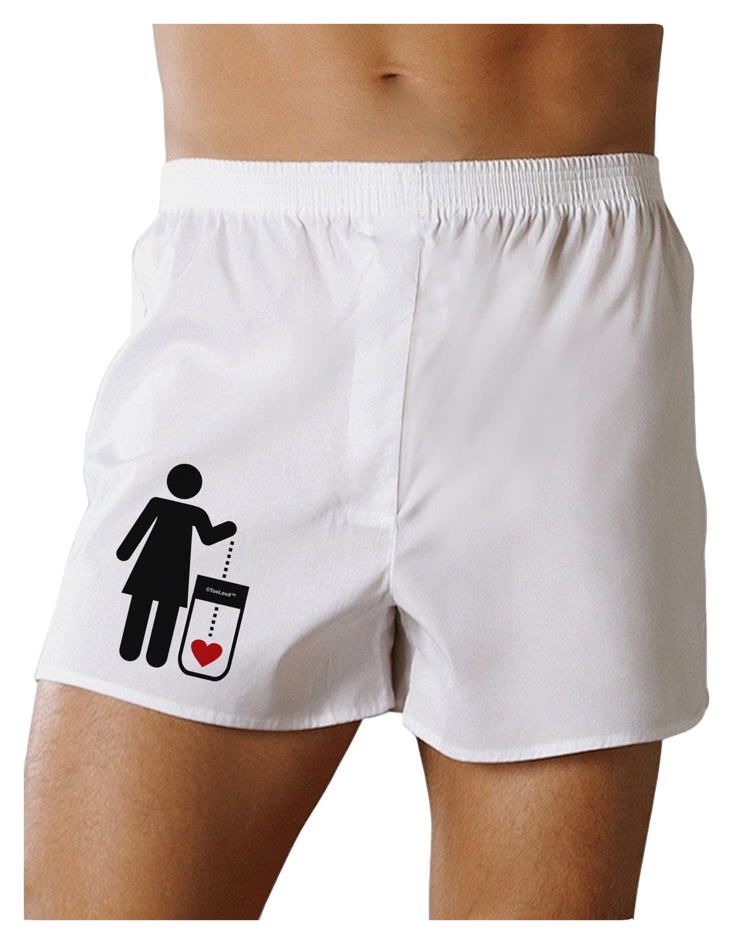 Single and Happy - Single Woman Boxer Shorts by TooLoud-Boxer Shorts-TooLoud-White-Small-Davson Sales