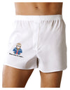 Sailor Sloth Boxer Shorts-Boxer Shorts-TooLoud-White-Small-Davson Sales