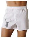 Majestic Stag Distressed Boxer Shorts-Boxer Shorts-TooLoud-White-Small-Davson Sales
