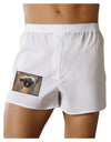 Balancing Bear Cub Boxer Shorts-Boxer Shorts-TooLoud-White-XX-Large-Davson Sales