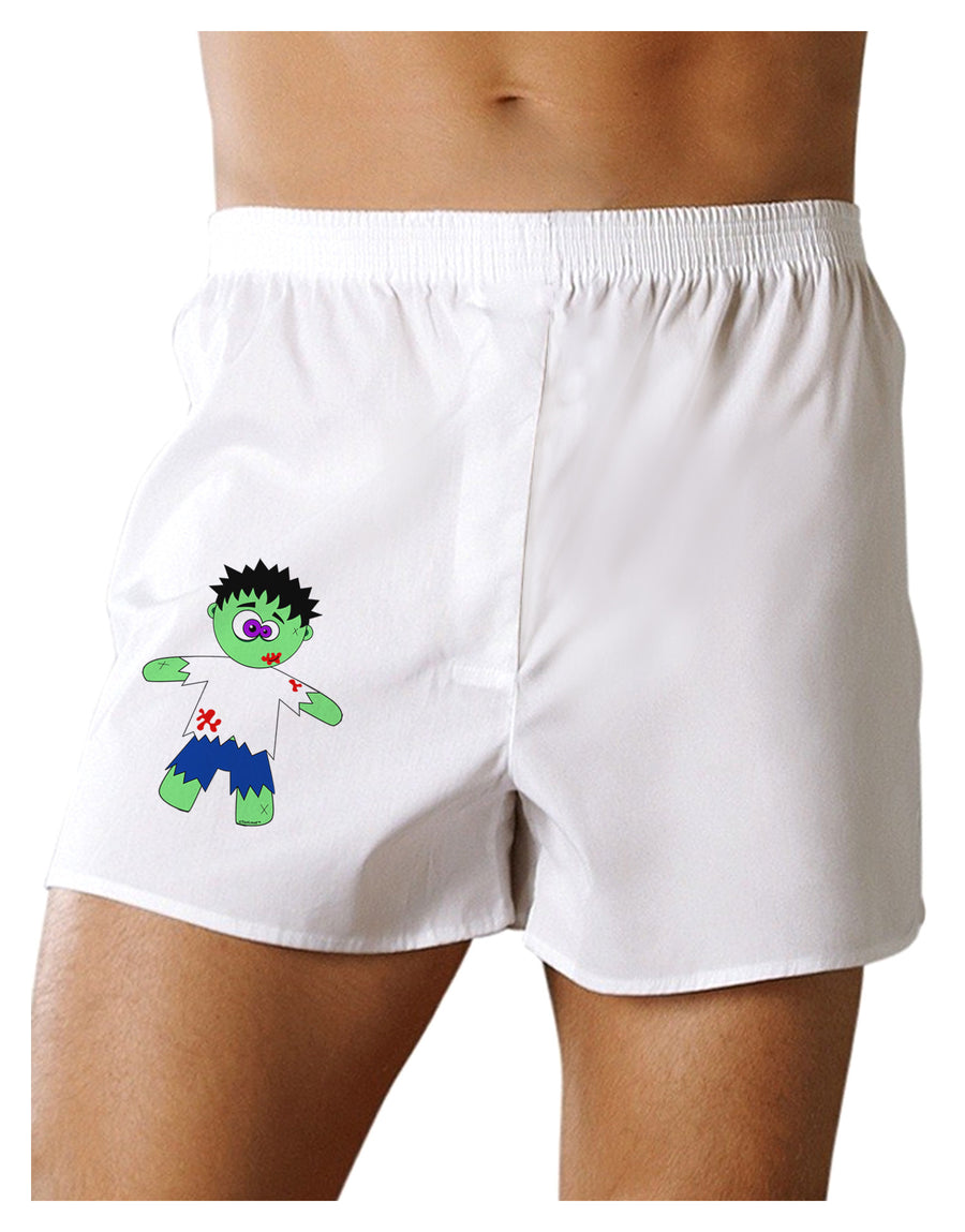 Zombie Boy Halloween Boxer Shorts-Boxer Shorts-TooLoud-White-Small-Davson Sales