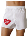 Proud Mom Heart Boxer Shorts-Boxer Shorts-TooLoud-White-Small-Davson Sales