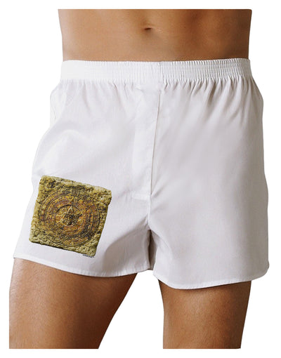 Stone Carving Sepia Boxer Shorts-Boxer Shorts-TooLoud-White-Small-Davson Sales