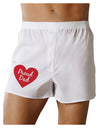 Proud Dad Heart Boxers Shorts by TooLoud-Boxer Shorts-TooLoud-White-Small-Davson Sales