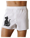 One Cat Short Of A Crazy Cat Lady Boxer Shorts-Boxer Shorts-TooLoud-White-Small-Davson Sales