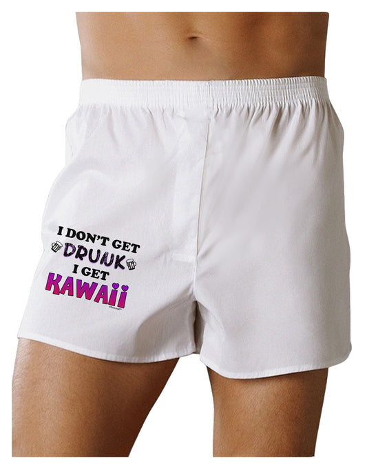I Don't Get Drunk - Kawaii Boxer Shorts-Boxer Shorts-TooLoud-White-Small-Davson Sales
