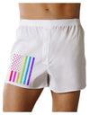 American Pride - Rainbow Flag Boxer Shorts-Boxer Shorts-TooLoud-White-Small-Davson Sales