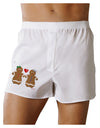 Gingerbread Woman Couple Boxer Shorts by TooLoud-Boxer Shorts-TooLoud-White-Small-Davson Sales