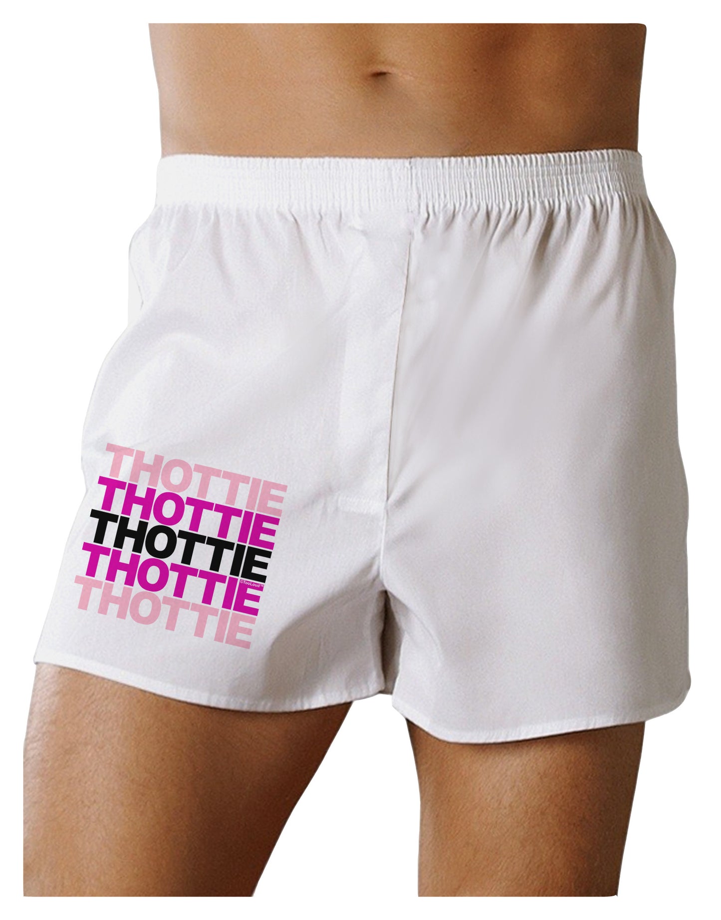 THOTTIE Boxer Shorts-Boxer Shorts-TooLoud-White-Small-Davson Sales