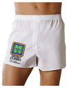 Pixel Irish Charm Item Boxer Shorts-Boxer Shorts-TooLoud-White-Small-Davson Sales