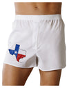 State of Texas Flag Design - Distressed Boxer Shorts-Boxer Shorts-TooLoud-White-Small-Davson Sales