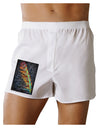 Rainbow Feather Boxer Shorts-Boxer Shorts-TooLoud-White-Small-Davson Sales