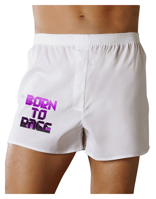 Born To Rage Purple Boxer Shorts-Boxer Shorts-TooLoud-White-XX-Large-Davson Sales