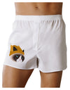 Disgruntled Cat Wearing Turkey Hat Boxer Shorts by-Boxer Shorts-TooLoud-White-Small-Davson Sales