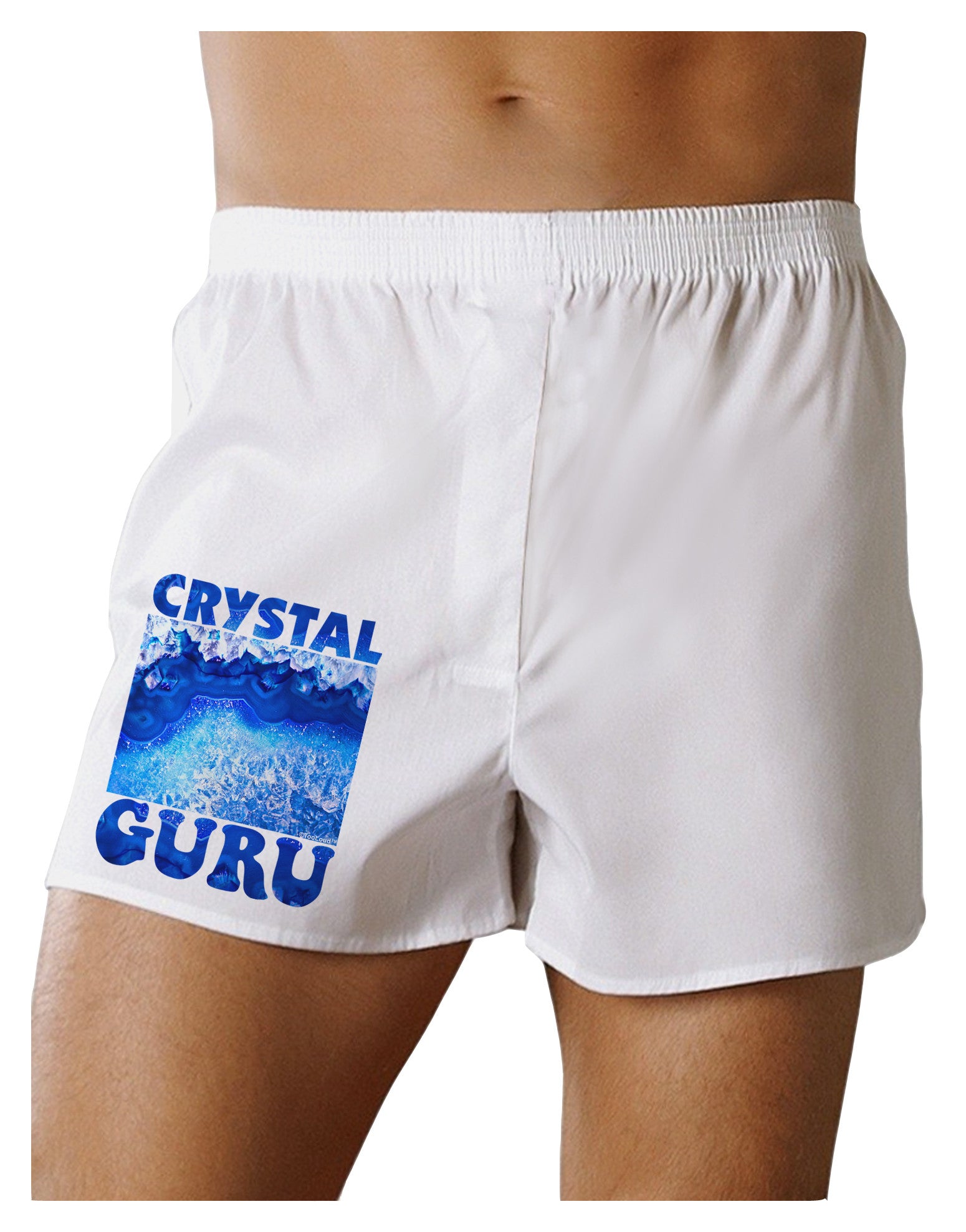 Crystal Guru Boxer Shorts-Boxer Shorts-TooLoud-White-Small-Davson Sales