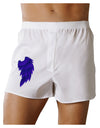 Single Right Dark Angel Wing Design - Couples Boxer Shorts-Boxer Shorts-TooLoud-White-Small-Davson Sales