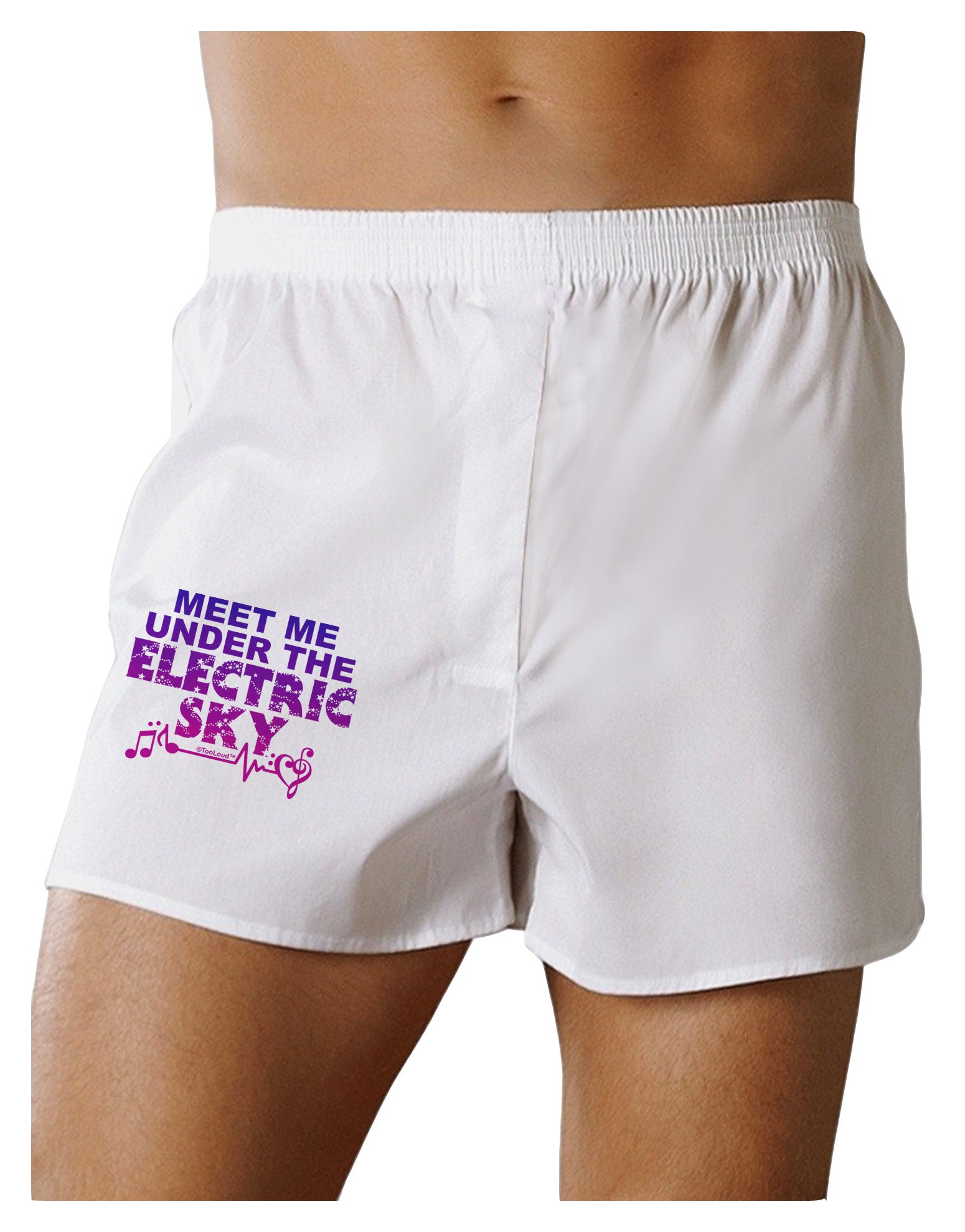 Electric Sky Color Boxer Shorts-Boxer Shorts-TooLoud-White-Small-Davson Sales