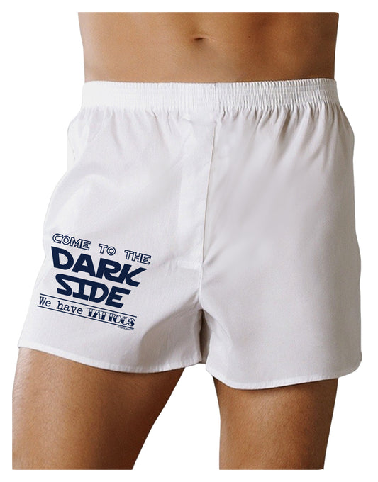 Come To The Dark Side - Tattoos Boxer Shorts by-Boxer Shorts-TooLoud-White-Small-Davson Sales