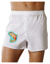 Rainbow Trout WaterColor Boxer Shorts-Boxer Shorts-TooLoud-White-Small-Davson Sales