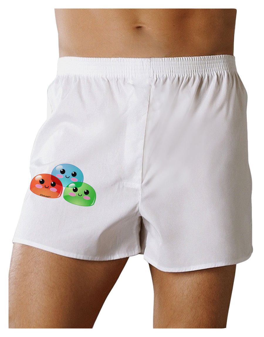 Cute RPG Slime - Trio Boxer Shorts by TooLoud-Boxer Shorts-TooLoud-White-Small-Davson Sales