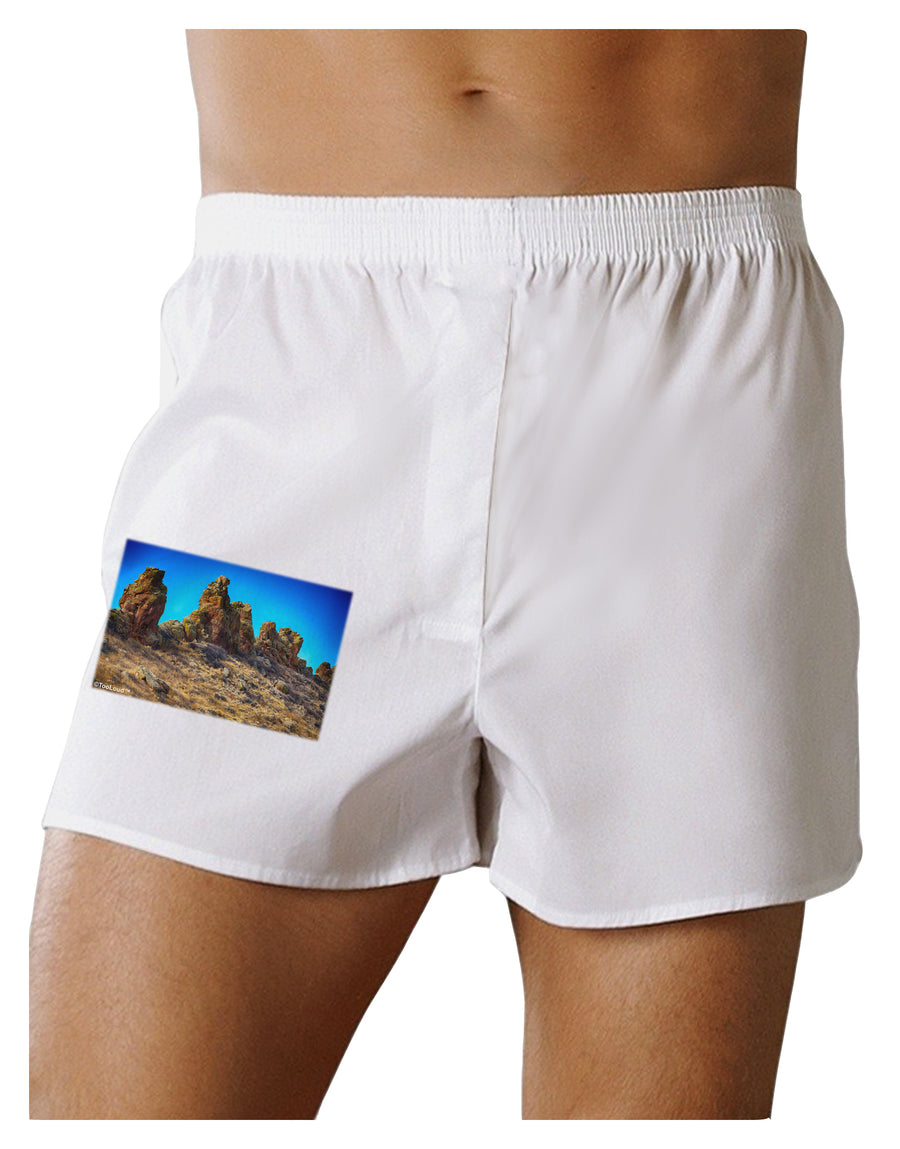 Crags in Colorado Boxers Shorts by TooLoud-Boxer Shorts-TooLoud-White-Small-Davson Sales