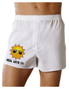 Deal With It Cute Sun Boxer Shorts-Boxer Shorts-TooLoud-White-Small-Davson Sales
