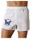 Autism Awareness - Puzzle Piece Butterfly Boxer Shorts-Boxer Shorts-TooLoud-White-Small-Davson Sales