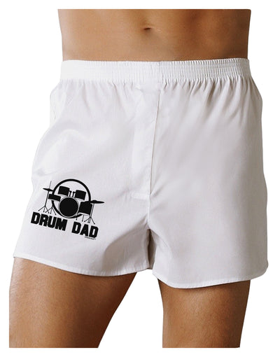 Drum Dad Boxers Shorts by TooLoud-Boxer Shorts-TooLoud-White-Small-Davson Sales