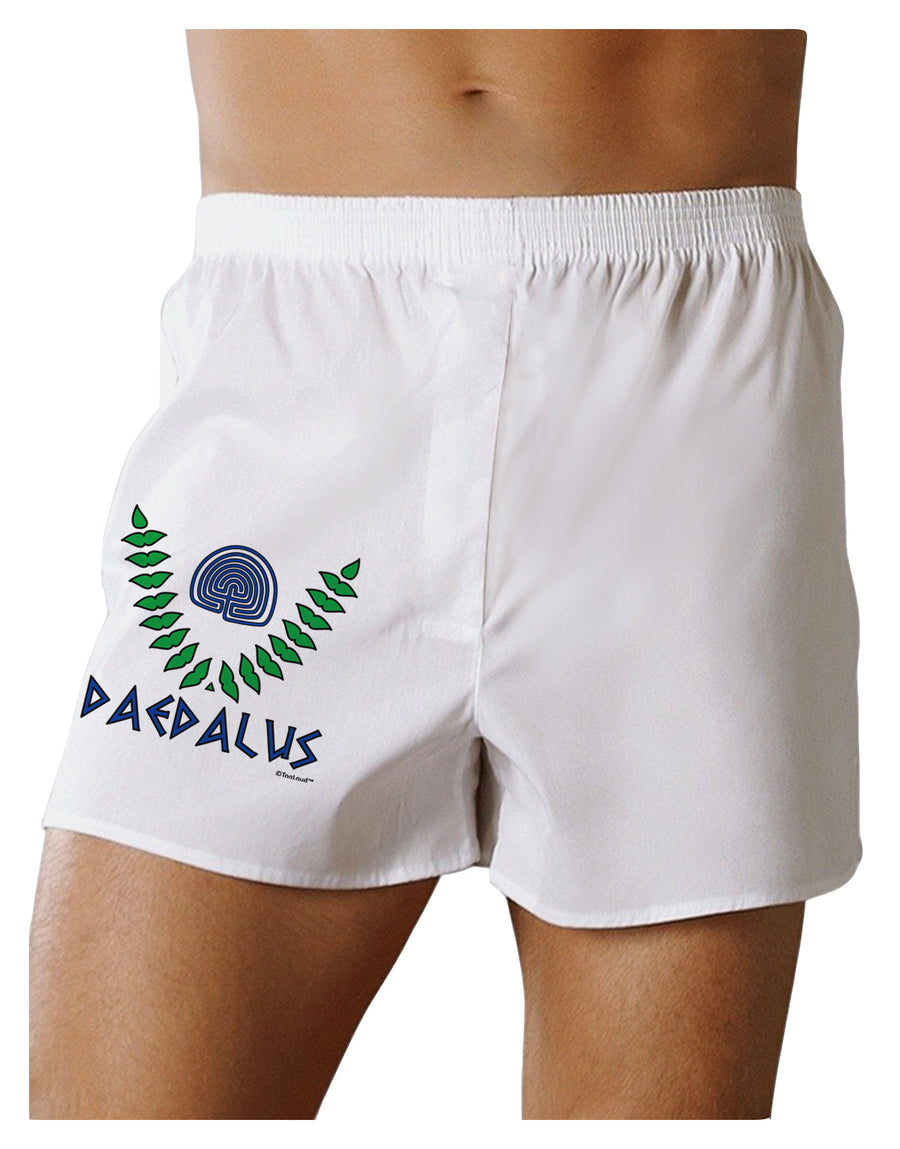 Labyrinth - Daedalus - Greek Mythology Color Boxer Shorts by TooLoud-Boxer Shorts-TooLoud-White-Small-Davson Sales