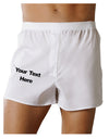 Enter Your Own Words Customized Text Boxer Shorts-Boxer Shorts-TooLoud-White-Small-Davson Sales