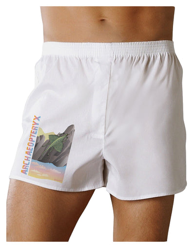 Archaopteryx - With Name Boxer Shorts by TooLoud-Boxer Shorts-TooLoud-White-Small-Davson Sales
