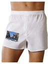 Mexico - Islands Cut-out Boxer Shorts-Boxer Shorts-TooLoud-White-Small-Davson Sales