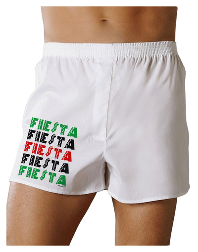 Cinco Fiestas Boxer Shorts by TooLoud-Boxer Shorts-TooLoud-White-Small-Davson Sales