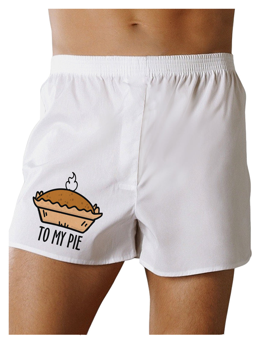 To My Pie Boxers Shorts-Mens Boxers-TooLoud-White-Small-Davson Sales
