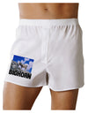 Bighorn Ram Text Boxer Shorts-Boxer Shorts-TooLoud-White-Small-Davson Sales