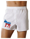 Democrat Bubble Symbol Boxer Shorts-Boxer Shorts-TooLoud-White-Small-Davson Sales