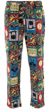 DC Comics Men's Golden Age of Super Heroes Pajama Pants-Lounge Pants-DC-Small-Davson Sales