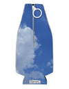 Clouds All Over Collapsible Neoprene Bottle Insulator All Over Print-Bottle Insulator-TooLoud-White-Davson Sales