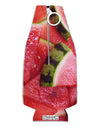 Watermelon Everywhere Collapsible Neoprene Bottle Insulator All Over Print-Bottle Insulator-TooLoud-White-Davson Sales