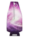 Purple Galaxy AOP Collapsible Neoprene Bottle Insulator All Over Print-Bottle Insulator-TooLoud-White-Davson Sales