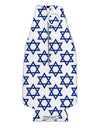 Stars of David Jewish Collapsible Neoprene Bottle Insulator All Over Print by TooLoud-TooLoud-White-Davson Sales