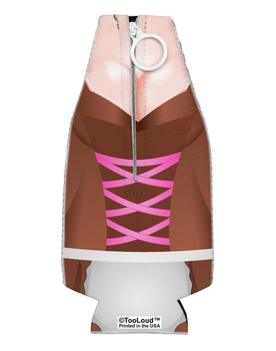 Sexy Dirndl Costume Brown Collapsible Neoprene Bottle Insulator All Over Print by TooLoud-TooLoud-White-Davson Sales