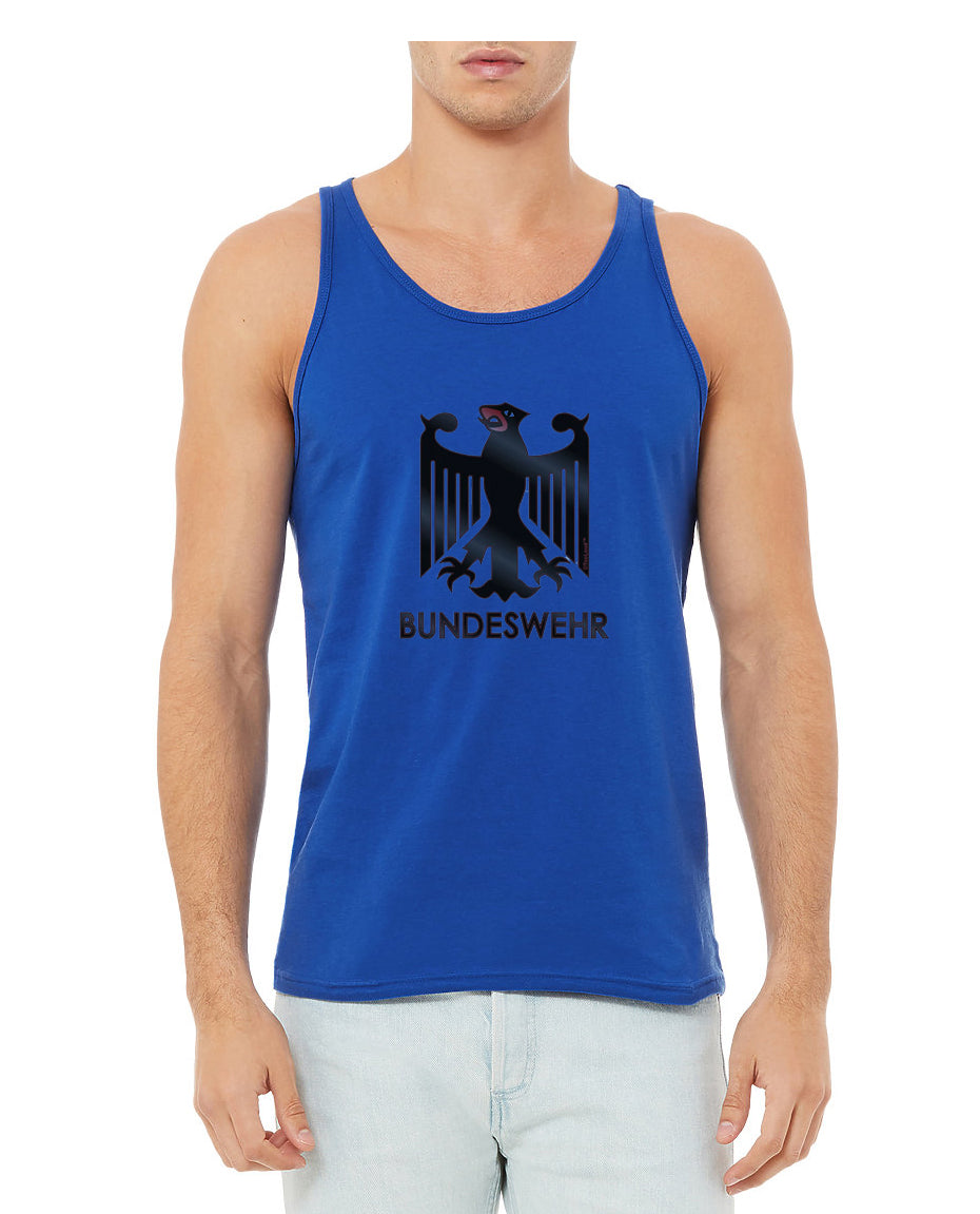 Bundeswehr Logo with Text Loose Tank Top-Loose Tank Top-TooLoud-True Blue-Small-Davson Sales