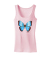 Morpho Butterfly Womens Tank Top Shirt-Womens Tank Tops-TooLoud-Pink-Small-Davson Sales