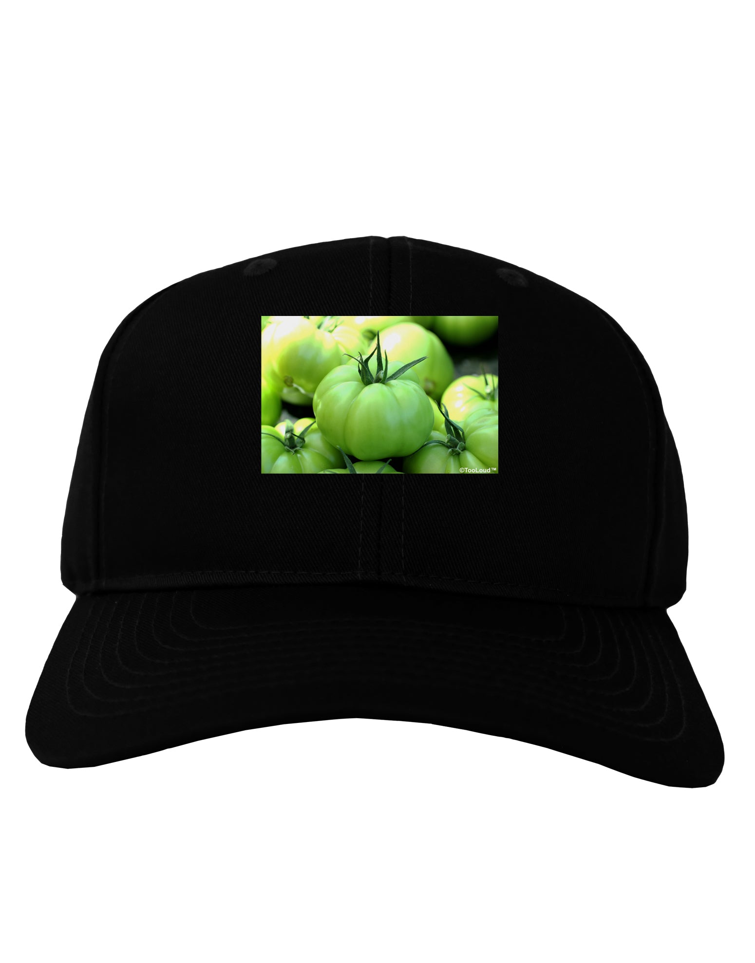 Buy Local - Green Tomatoes Adult Dark Baseball Cap Hat-Baseball Cap-TooLoud-Black-One Size-Davson Sales