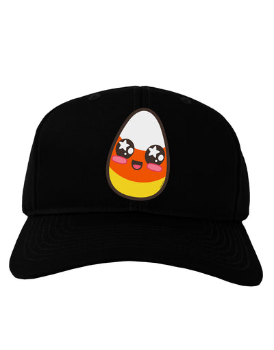 Cute Boy Child Candy Corn Family Halloween Adult Dark Baseball Cap Hat-Baseball Cap-TooLoud-Black-One Size-Davson Sales