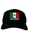 Mexcellent - Mexican Flag Adult Dark Baseball Cap Hat-Baseball Cap-TooLoud-Black-One Size-Davson Sales