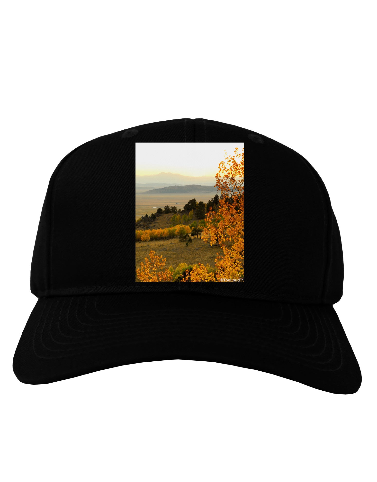Nature Photography - Gentle Sunrise Adult Dark Baseball Cap Hat by-Baseball Cap-TooLoud-Black-One Size-Davson Sales