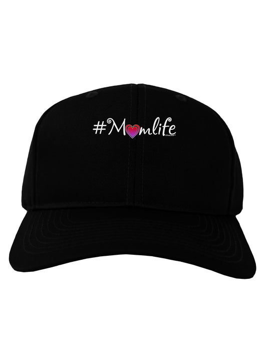 Hashtag Momlife Adult Dark Baseball Cap Hat-Baseball Cap-TooLoud-Black-One Size-Davson Sales