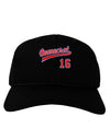 Democrat Jersey 16 Adult Dark Baseball Cap Hat-Baseball Cap-TooLoud-Black-One Size-Davson Sales